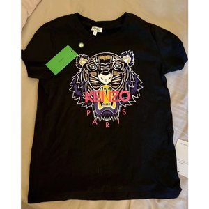 New KENZO Tiger Logo cotton T-shirt